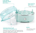 Compact electric egg cooker designed to hold multiple eggs