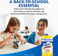 Packaged disinfecting wipes for convenient home cleaning
