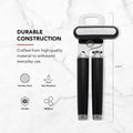 Integrated bottle opener built into a multifunction kitchen opener