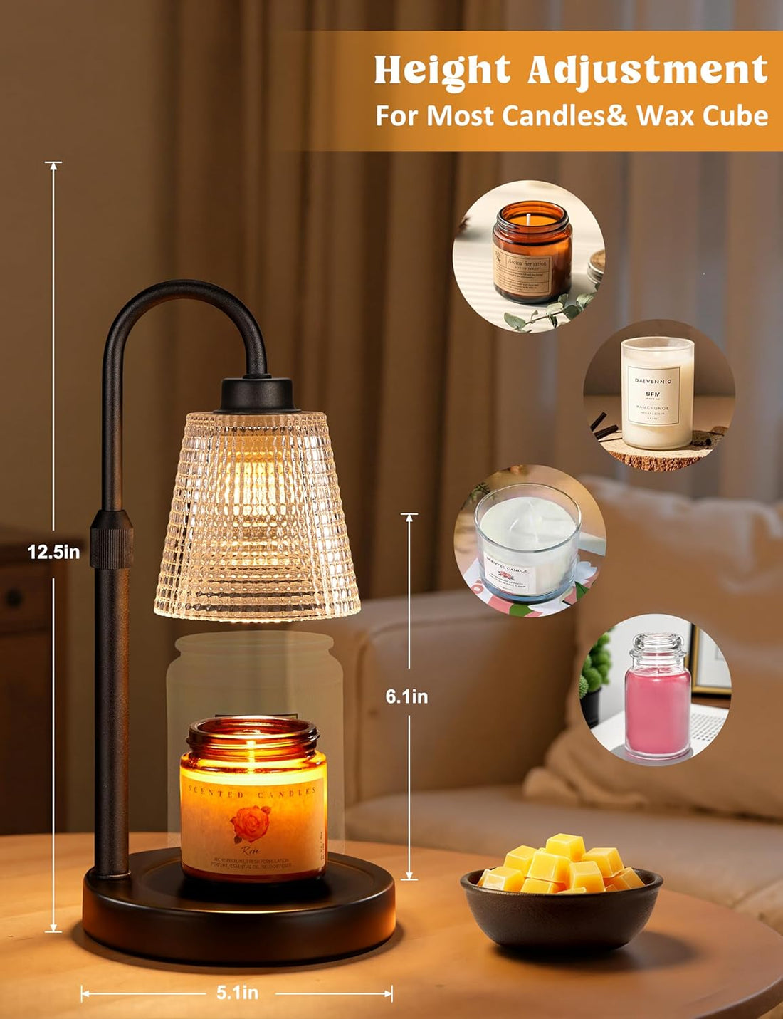 dimmable-candle-warmer-lamp-controls