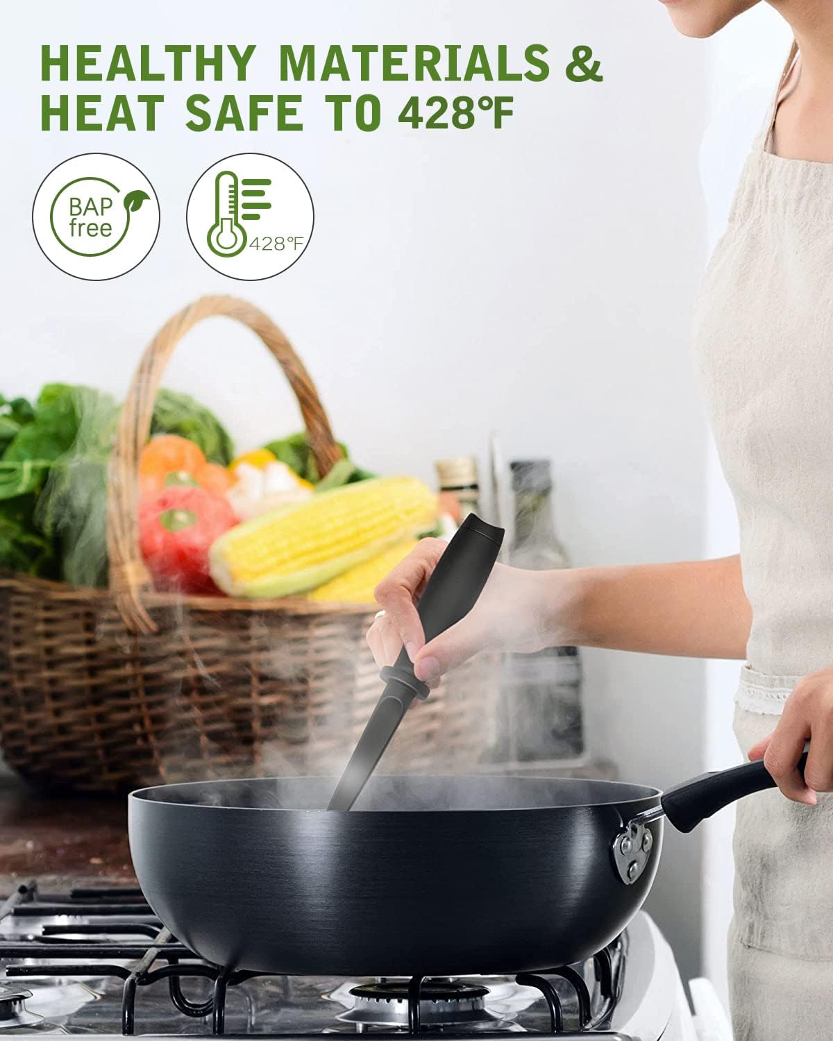 Multi-blade kitchen tool for breaking up ground beef while cooking