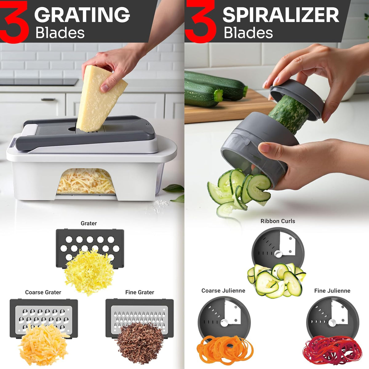 Mandoline slicer for preparing thin cucumber slices