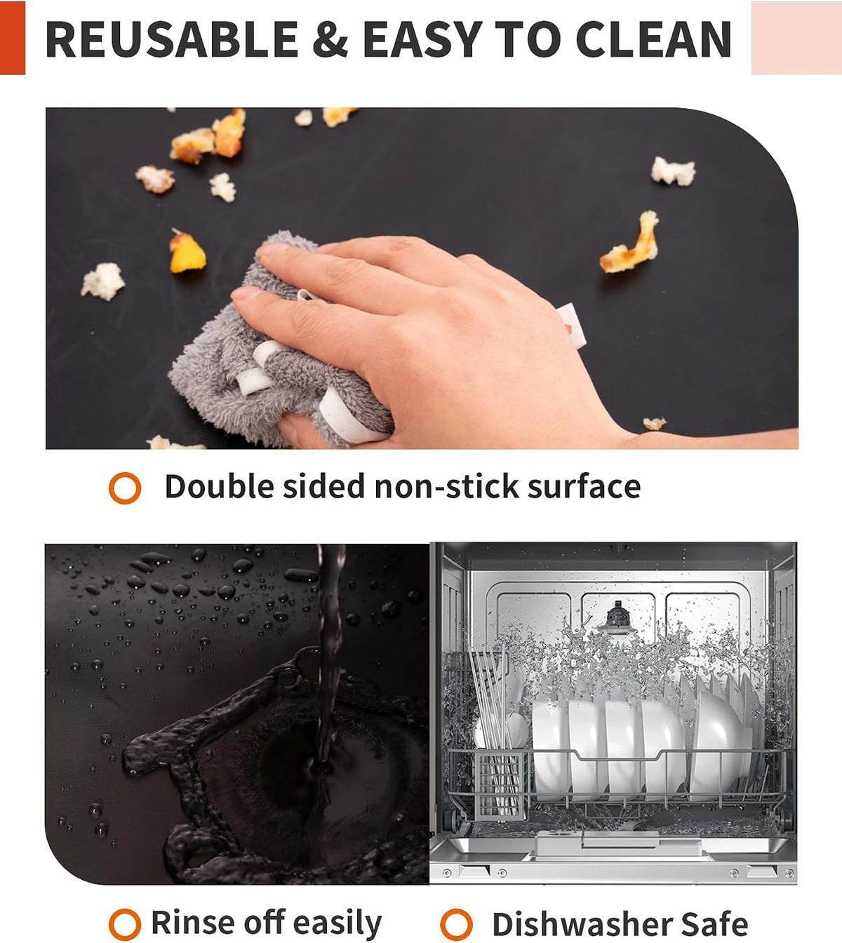 Oven liners listed for compatible electric and gas ovens